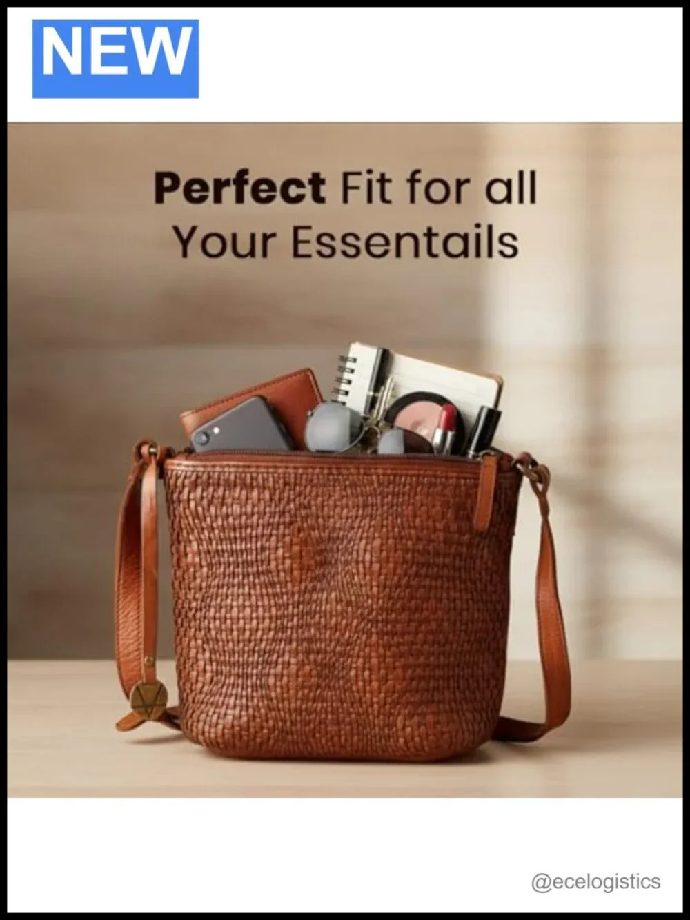 Genuine Leather Crossbody Sling Bag for Women Vintage
